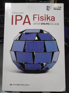 Buku IPA Fisika Untuk SMA/MA Kelas X, Erlangga, Kurikulum Merdeka