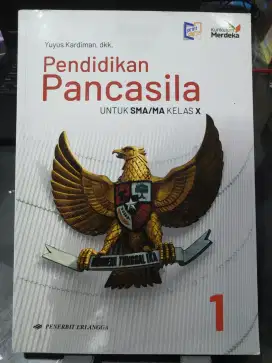 Buku Pendidikan Pancasila SMA/MA Kelas X, Erlangga, Kurikulum Merdeka