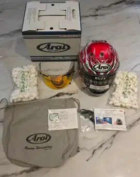 Helm arai haga rx7x haga ori like new