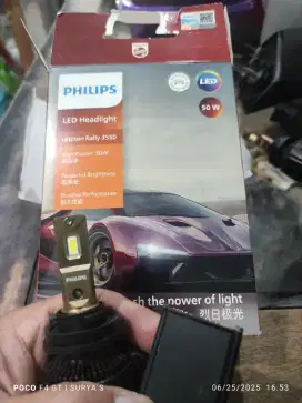 LED Headlight Philips 50watt H11 Lampu Car