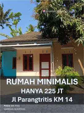 Rumah Siap Huni 200 Jutaan Dekat Jl Parangtritis KM 14 di Gaten