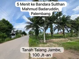 ️ Dijual Tanah Talang Jambe – Dekat Bandara Palembang!