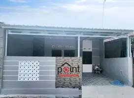 Rumah Baru Minimalis dalam Perumahan Plus Pagar Kanopi Gondangrejopi