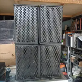 Jual 2 unit Speaker 6in pasif siap pakai.
