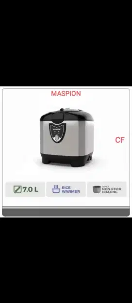 magic jar maspion 7 liter