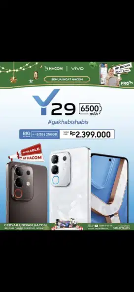 Vivo Y 29 8/127gb