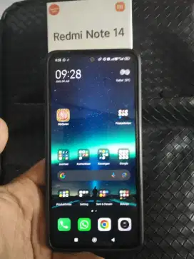 Redmi Note 14 spek gahar kamera 104mp ram 8/256gb , mulus baru 1 bln