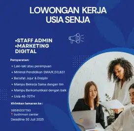 Info loker lanjutan