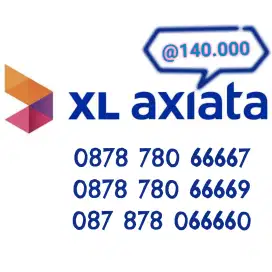 nomor cantik XL rapi