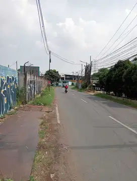 Dijual Tanah  Pinggir jalan Bekasi Timur Cocok dibangun Cluster/Pabrik