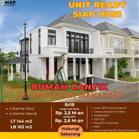 Rumah Ready Stock Tipe Jade – Dekat Al-Azhar Summarecon Makassar