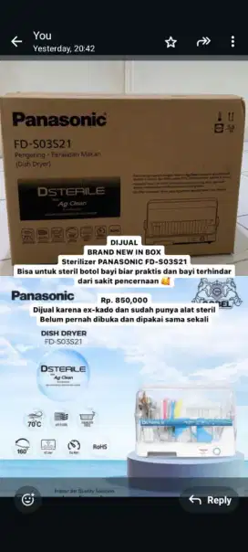 Alat stril buat bayi dan anak