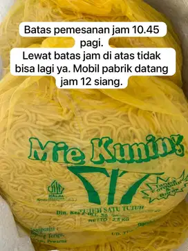 Mie Kuning halus 717 kemasan 2,5kg