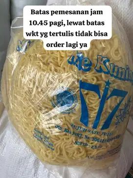Mie telur 717 kemasan 2,5kg