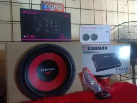 Paket Audio Mobil Komplit Bass Mantap Harga Bersahabat