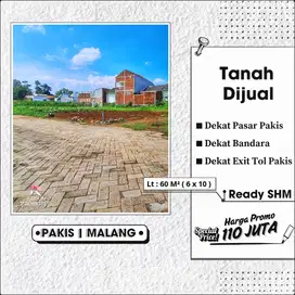 Tanah Ready SHM di Malang Pakis