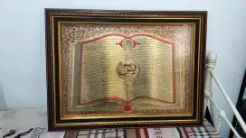 Di jual hiasan dinding surat Yassin