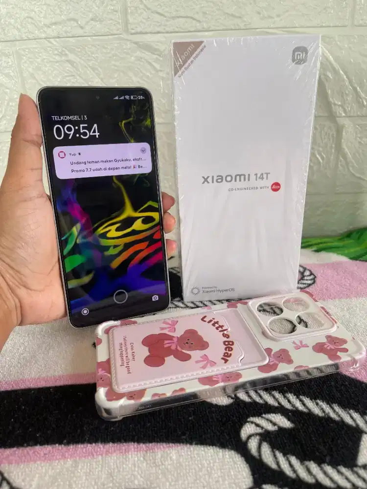 Xiaomi 14T Ram 12/256 belum pakai sebulan