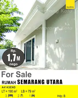 DIJUAL RUMAH DI SEMARANG UTARA A4143