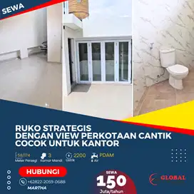 Ruko Stategis Tengah Kota Solo Cocok Untuk Kantor