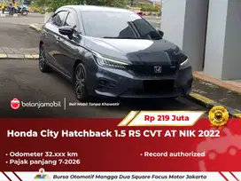 [ PAJAK PANJANG ] Honda City Hatchback HB 1.5 RS CVT AT 2022/2023