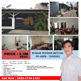 Dijual Rumah Pondok Betung, Pondok Aren, Tangerang Selatan