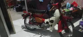 Fi jual honda C70 90% orian, mesin orian C70 1979 aman gak ngepel,