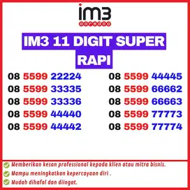 IM3 11 DIGIT SUPER RAPI