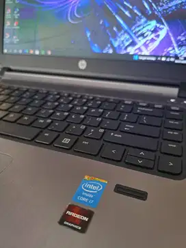 Laptop HP PROBOOK 440 core i7 ram 8gb dual VGA AMD jual Murah Banget +