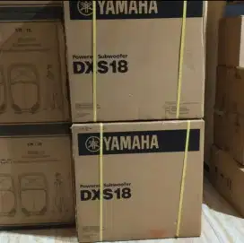 Subwoofer aktif yamaha dxs18mkii 18 inch sepasang original resmi