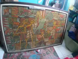 Lukisan batik jogja