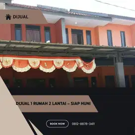 DIJUAL 1 RUMAH 2 LANTAI – SIAP HUNI