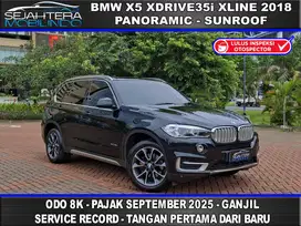 Bunga=5% GANJIL ODO=8K TAX=SEPTEMBER BMW X5 XDRIVE XLINE 2019 nik 2018