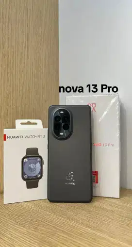Ready Huawei Nova13pro Bonus Watchfit3 Kredit Syarat KTP Saja