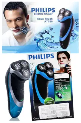 Philips Shaver Electric AT750/ Alat Cukur Listrik / Pencukur Kumis