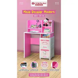 Meja Belajar Anak Perempuan Hello kitty