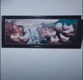 Lukisan burung merpati