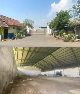 GUDANG + TANAH 3 HEKTAR MURAH DI PUSAT KOTA JOMBANG