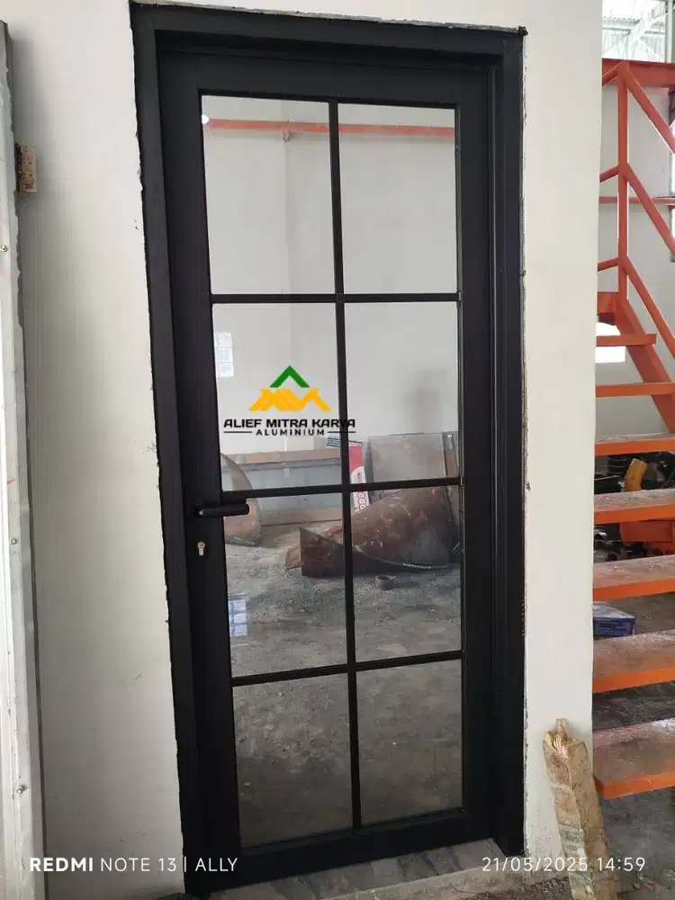 Pintu aluminium, Kusen, Pintu kaca, Pintu ACP