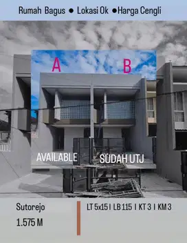 Sutorejo Rumah Baru Modern