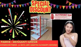Rak minimarket Gondola