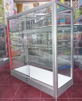 Etalase Panjang 1Mx1M Buat Warung dll.