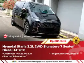 [ LOW KM ] Hyundai Staria 2.2L 2WD Signature 7 Seater Diesel 2021/2022