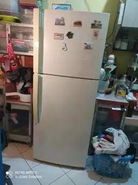 Kulkas LG Jumbo 2 Pintu Normal Siap Pakai