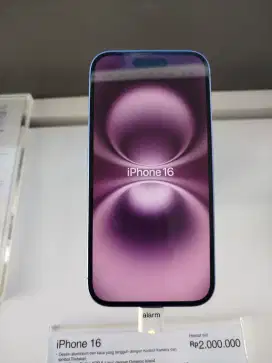 IPHONE 16 TURUN HARGA CICILAN BUNGA 0% CUKUP KTP SAJA