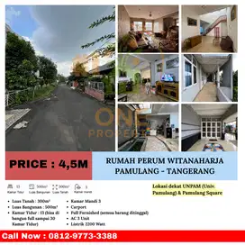 Dijual Murah Perumahan Witanaharja Country Estate Pamulang - Tangerang