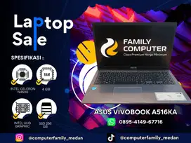 ASUS VIVOBOOK A516KA|RAM 4GB|SSD 25GB