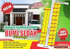 TANAH KAVLING MURAH SEDAH JENANGAN TIMUR MLILIR