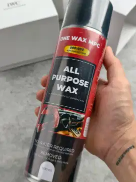 One wax MPC all purpose wax kaca body lampu mobil atau helm motor