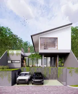 Rumah Villa FULL FURNISHED Tropical Modern di Setiabudi Bandung Utara